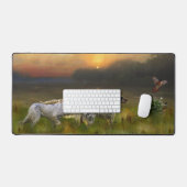 英国の芸術 デスクマット (キーボード&マウス)