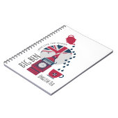 英国の茶の点 ノートブック (左側)