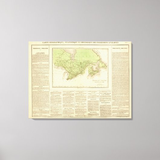 英国の財産 キャンバスプリント (正面)