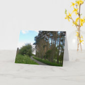 英国の路傍およびRumiの悔やみや弔慰カード カード (黄色い花)