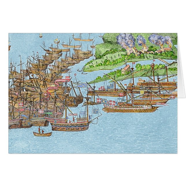 英国の軍の野営 (正面横)