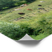 英国の農地 ポスター (角)