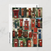 英国の郵便受け ポストカード (正面/裏面)