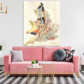 英国の鉄道 キャンバスプリント (インサイチュ (リビング))