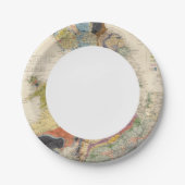 英国の鉄道 ペーパープレート (正面)