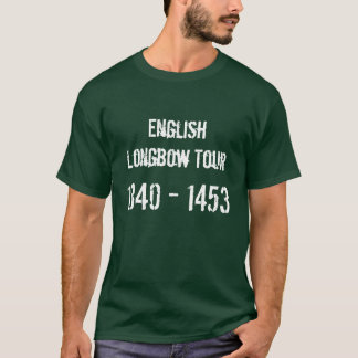 英国の長弓旅行のTシャツ Tシャツ