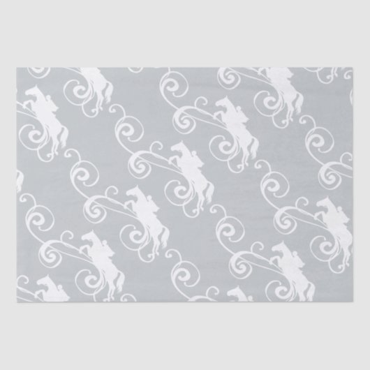 英国の馬術の隆盛 薄葉紙 (正面)