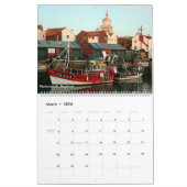 英国の魚釣りボート2026カレンダー カレンダー (3月 2026)