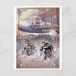 英国の1900年のレースモト航空機 ポストカード