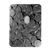 英国の5ペンス硬貨 マグネット (縦)