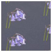 英国のBluebellの花の生地 ファブリック (クローズアップ)