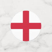 英国のEnglandのフラグを持つテーブル紙吹雪 コンフェッティ (スモール正面)