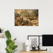 英国のEODによる爆弾掘削 ポスター (ホームオフィス)