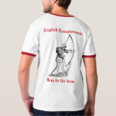 英国のLongbowmanのワイシャツ Tシャツ (裏面)