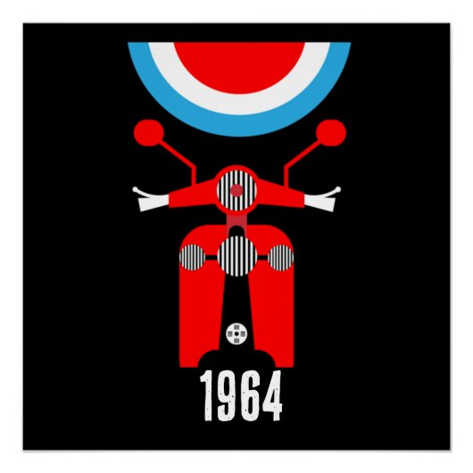 英国のMods 1964年 ポスター (正面)