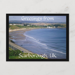 英国のScarboroughポストカードからの挨拶 ポストカード