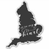 英国は私のハートだ シール (正面)