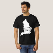 英国は私のハートだ Tシャツ (正面フル)