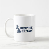 英国を元に戻せ コーヒーマグカップ (左)