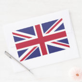 英国を再び偉大に 第一面 Brexit 長方形シール (封筒)