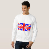 英国を再び偉大に 英国製品を買おう スウェットシャツ (正面フル)