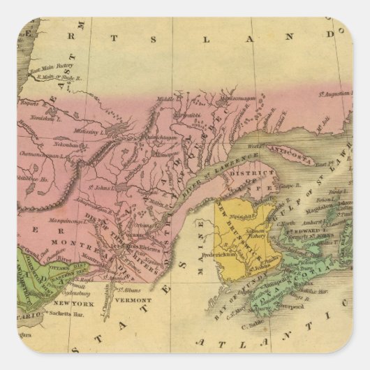 英国アメリカ スクエアシール (正面)