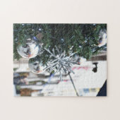 英国イギリスのロンドンでクリスマス装飾 ジグソーパズル (横)