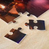 英国イギリスのロンドンでクリスマス装飾 ジグソーパズル (側面)