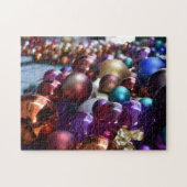 英国イギリスのロンドンでクリスマス装飾 ジグソーパズル (横)