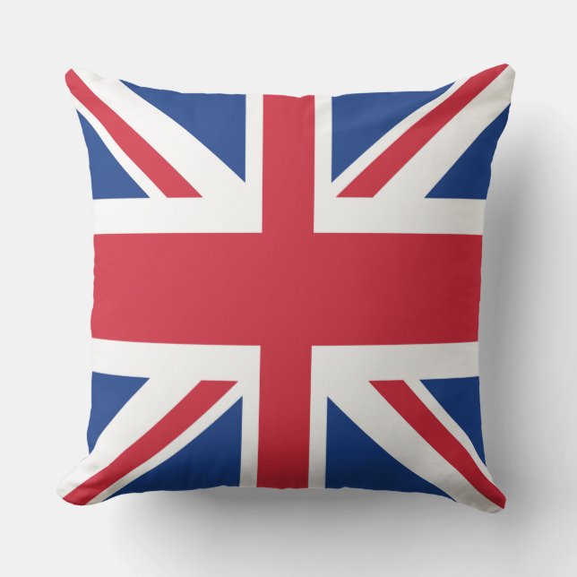 英国イギリス王室のユニオン国旗 アウトドアクッション (正面)