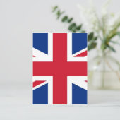 英国イギリス王室のユニオン国旗 ポストカード (スタンド正面)