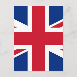 英国イギリス王室のユニオン国旗 ポストカード
