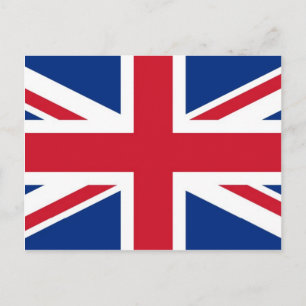 英国イギリス王室のユニオン国旗 ポストカード