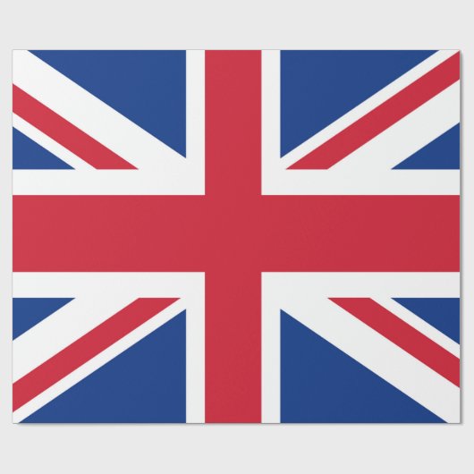 英国イギリス王室のユニオン国旗 ラッピングペーパー (フラット)