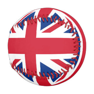英国イギリス王室のユニオン国旗 野球ボール