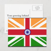 英国インディアン工業会 ポストカード (正面/裏面)