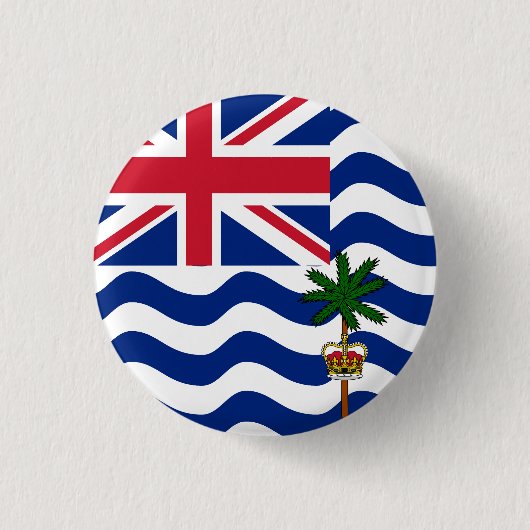 英国インディアン海国旗 缶バッジ (正面)