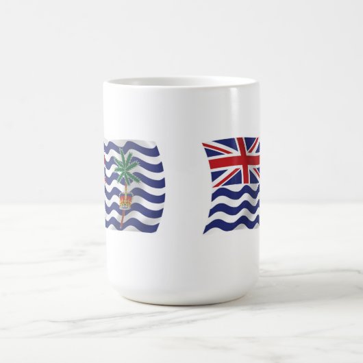 英国インディアン海国旗Mug コーヒーマグカップ (中央)