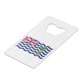 英国インディアン海州旗 クレジットカード栓抜き (裏面アングル)