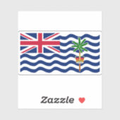 英国インディアン海州旗 シール (シート)