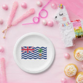 英国インディアン海州旗 ペーパープレート (パーティー)