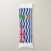 英国インディアン海州旗 ボディピロー (正面縦)