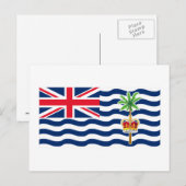 英国インディアン海州旗 ポストカード (正面/裏面)