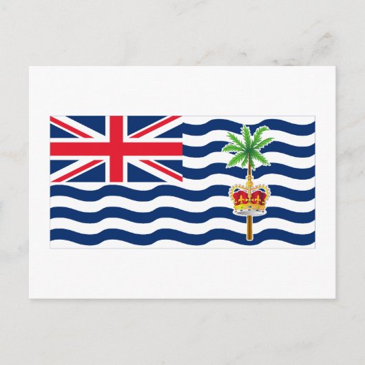 英国インディアン海州旗 ポストカード (正面)