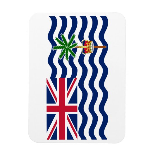 英国インディアン海州旗 マグネット (縦)