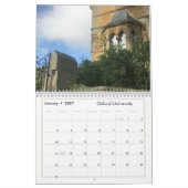 英国オックスフォードの緑と庭園カレンダー2025 カレンダー (1月 2027)