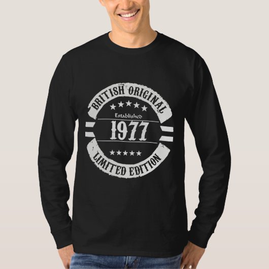 英国オリジナル1977年限定版！ Tシャツ (正面)