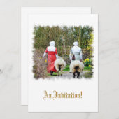 英国オールドイングランド 招待状 (正面/裏面)