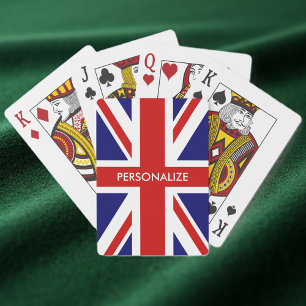 英国カスタムユニオン・ジャッ遊ク国旗 トランプ