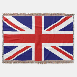 英国カッコいいは連合ジャックに旗を立てる スローブランケット